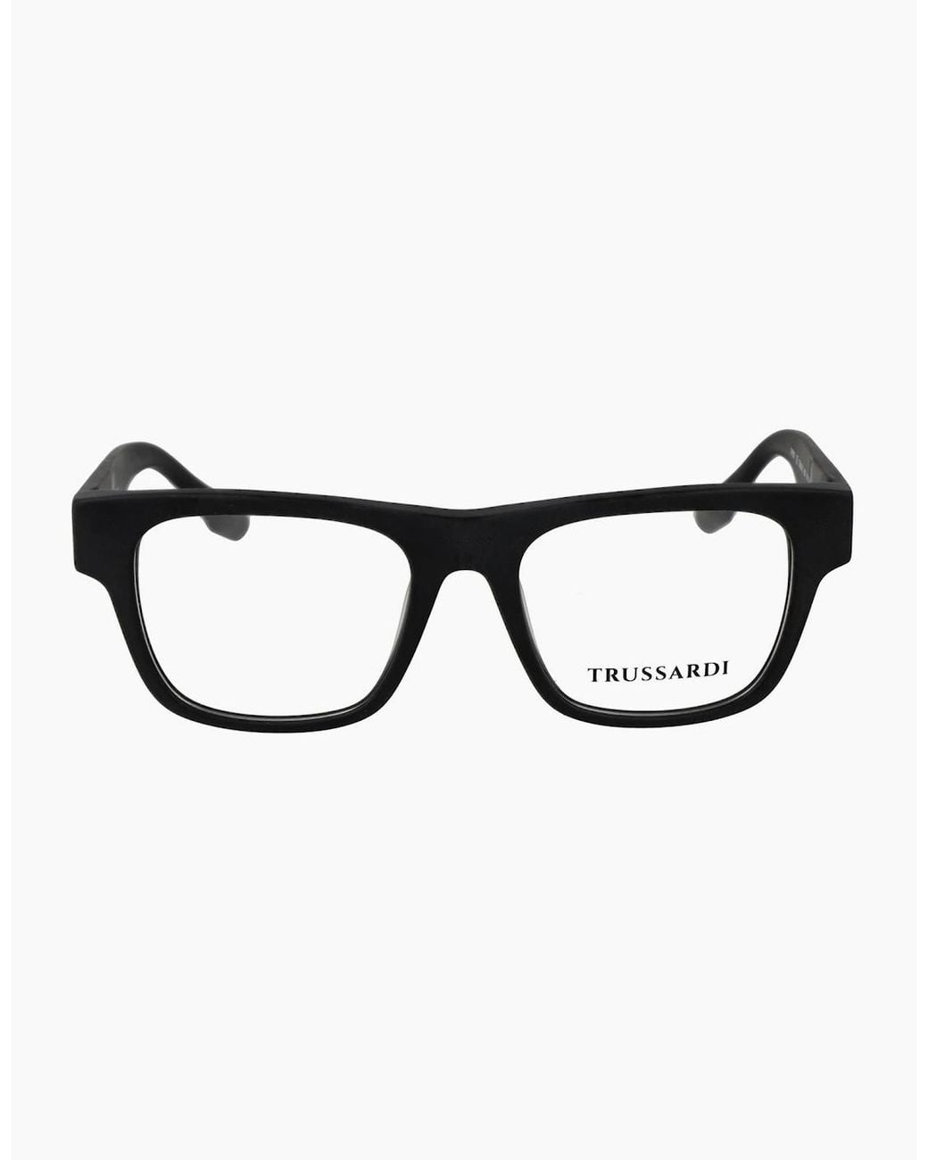 Trussardi Black Optical Frame Tsm6015 A02 51 for men