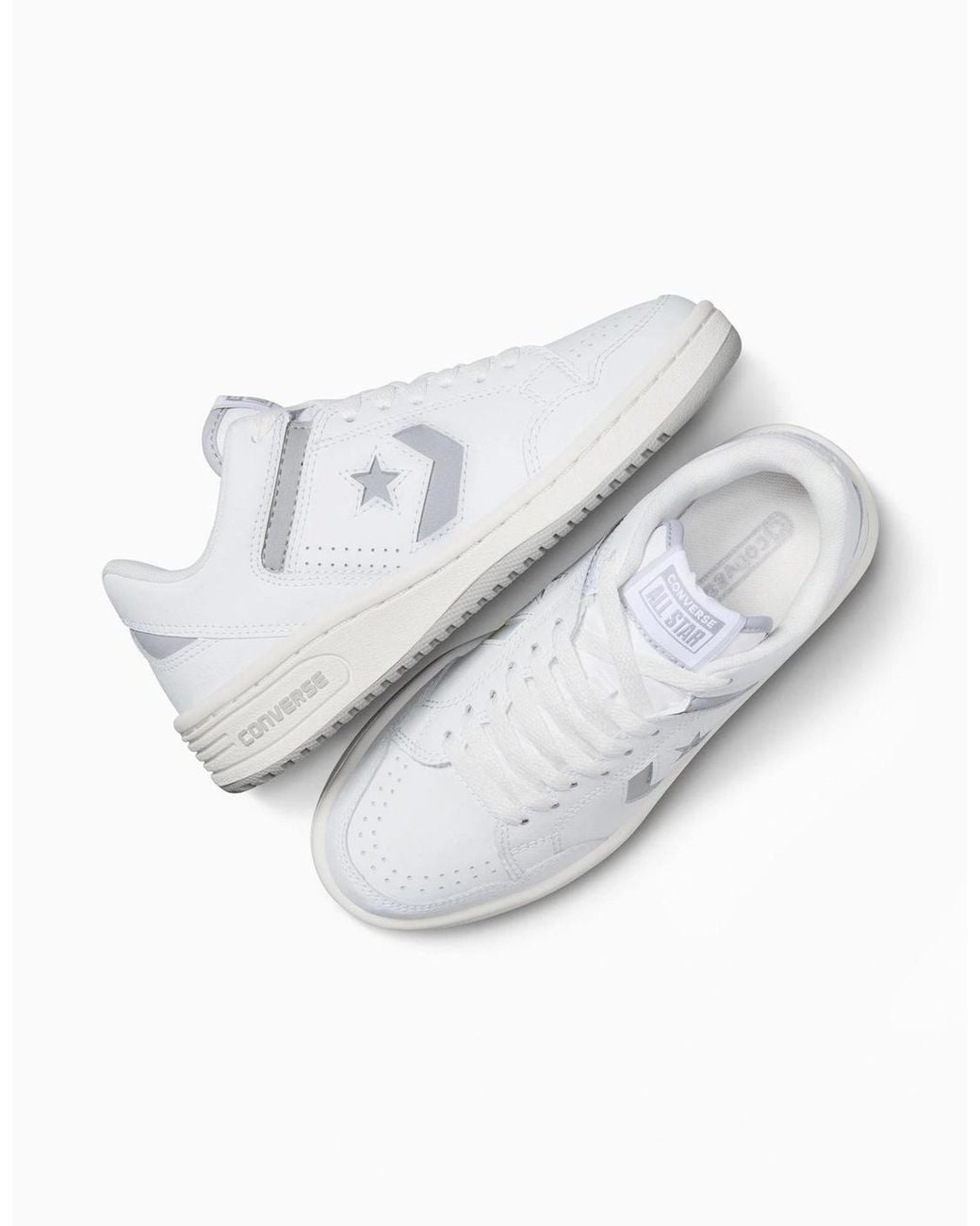 Converse White Adults Weapon Leather High Top Trainers for men