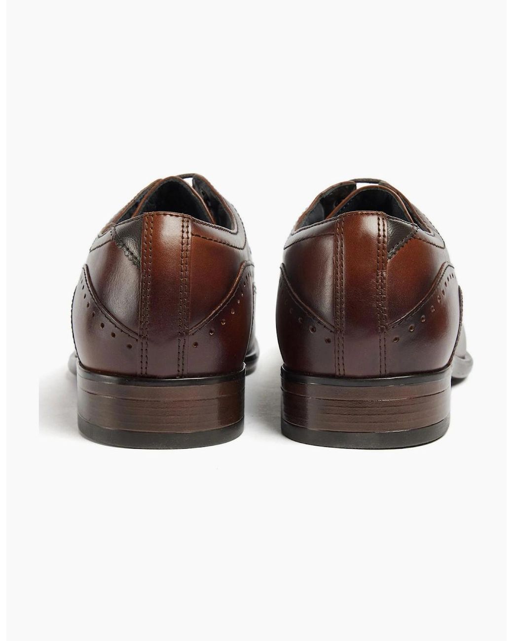 Pod Brown Ralph Oxford Shoes Cognac for men