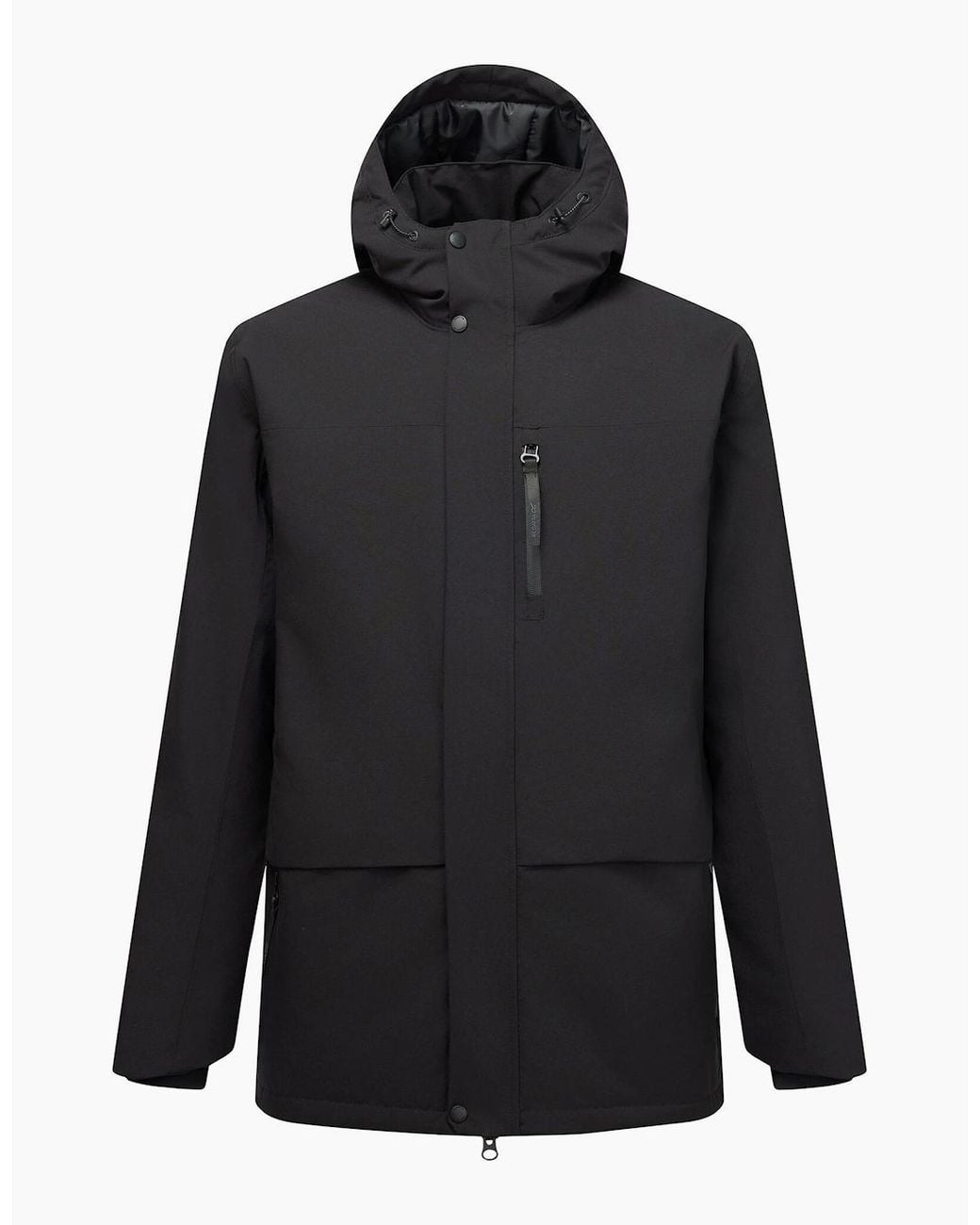 Regatta Black Baylon Waterproof Insulated Jacket for men