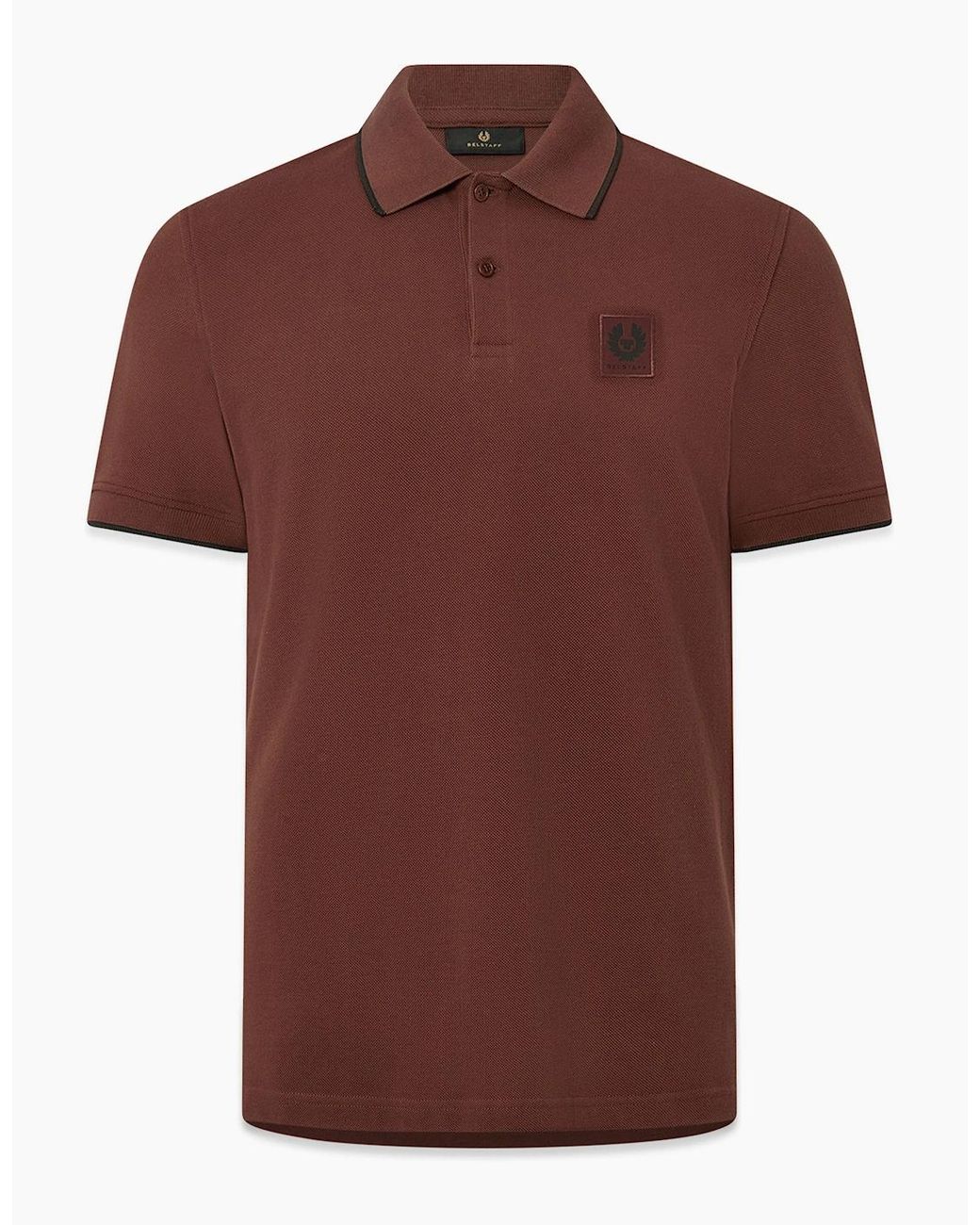 Belstaff Red Tipped Polo Oxblood for men