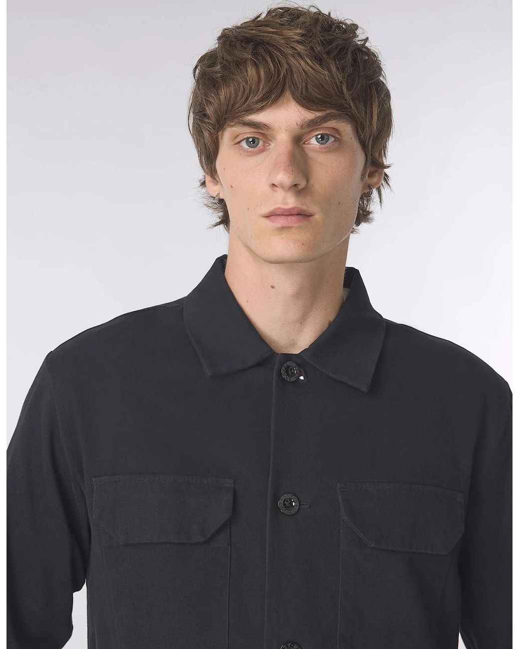 Pretty Green Black Alderley Jacket for men