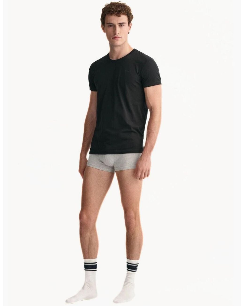 Gant Black 2-Pack Crew-Neck T-Shirts for men