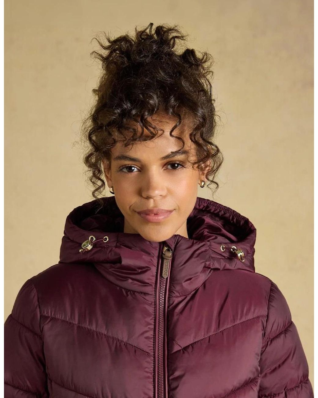 Joules Red Moorsdale Puffer Jackets Port
