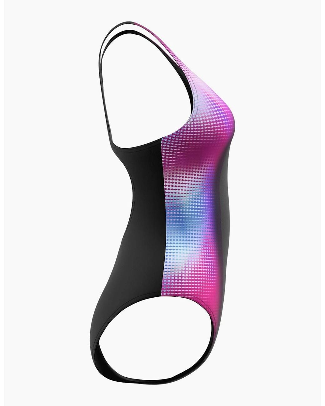 Speedo Pink Ladies Medalist Printed One Piece Swimsuit