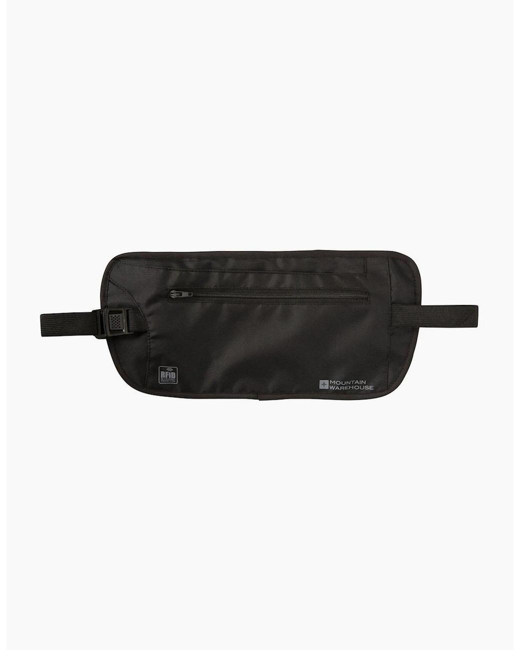Mountain Warehouse Black Rfid Blocking Waist Bag