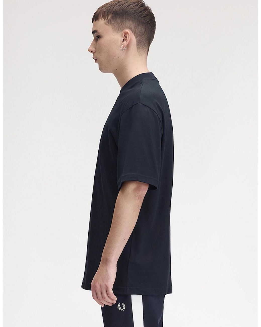 Fred Perry Blue Graphic T-Shirt