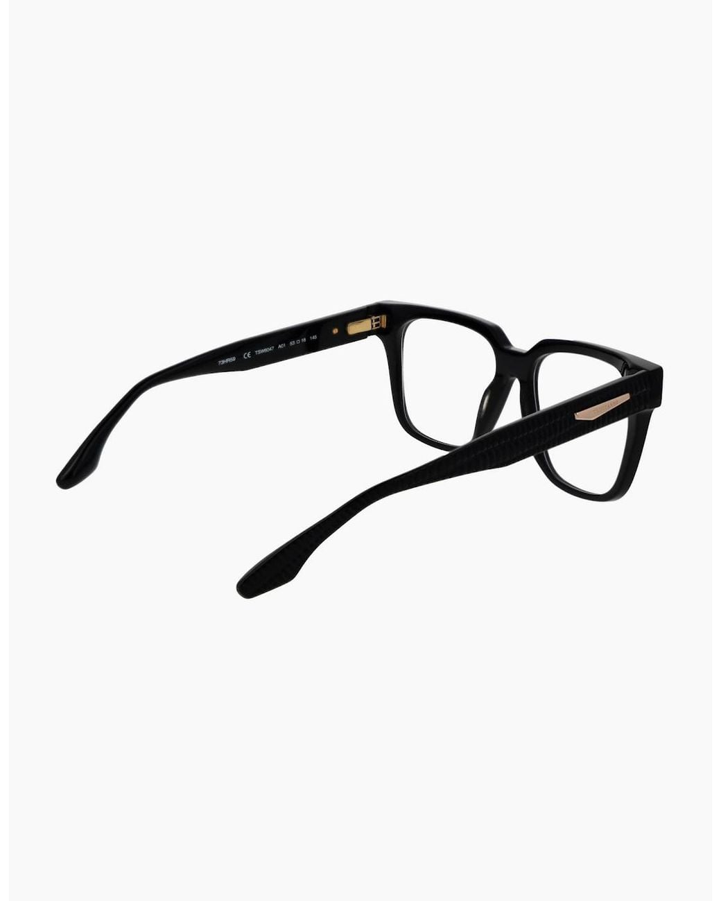Trussardi Black Optical Frame Tsw6047 A01 53