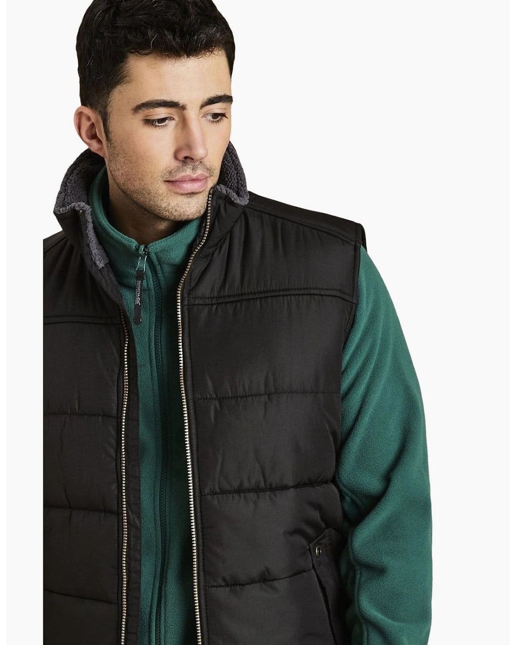 Regatta Black Standout Altoona Insulated Bodywarmer Jacket for men