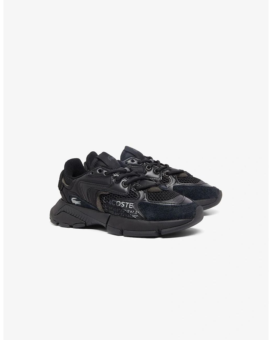 Lacoste Black L003 Neo Trainers