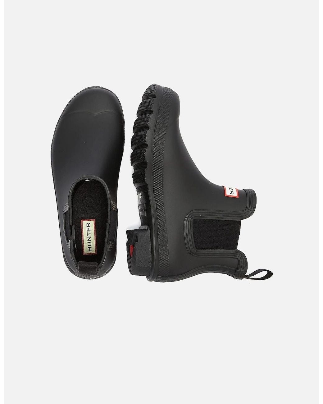 Hunter Black Original Chelsea Wellies