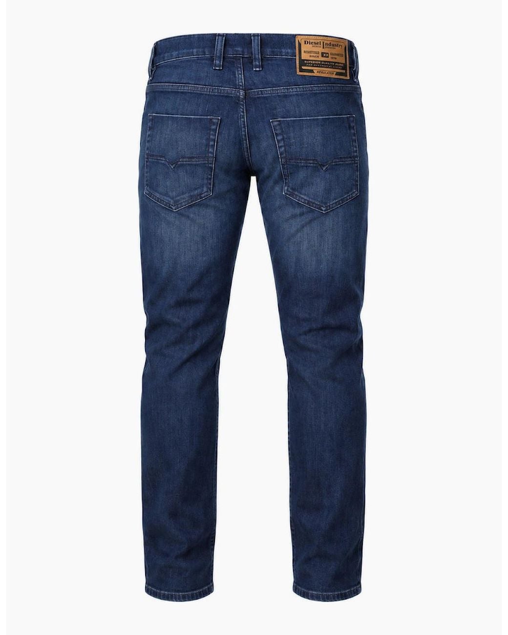DIESEL Blue Tepphar-X Dark Denim Jeans for men