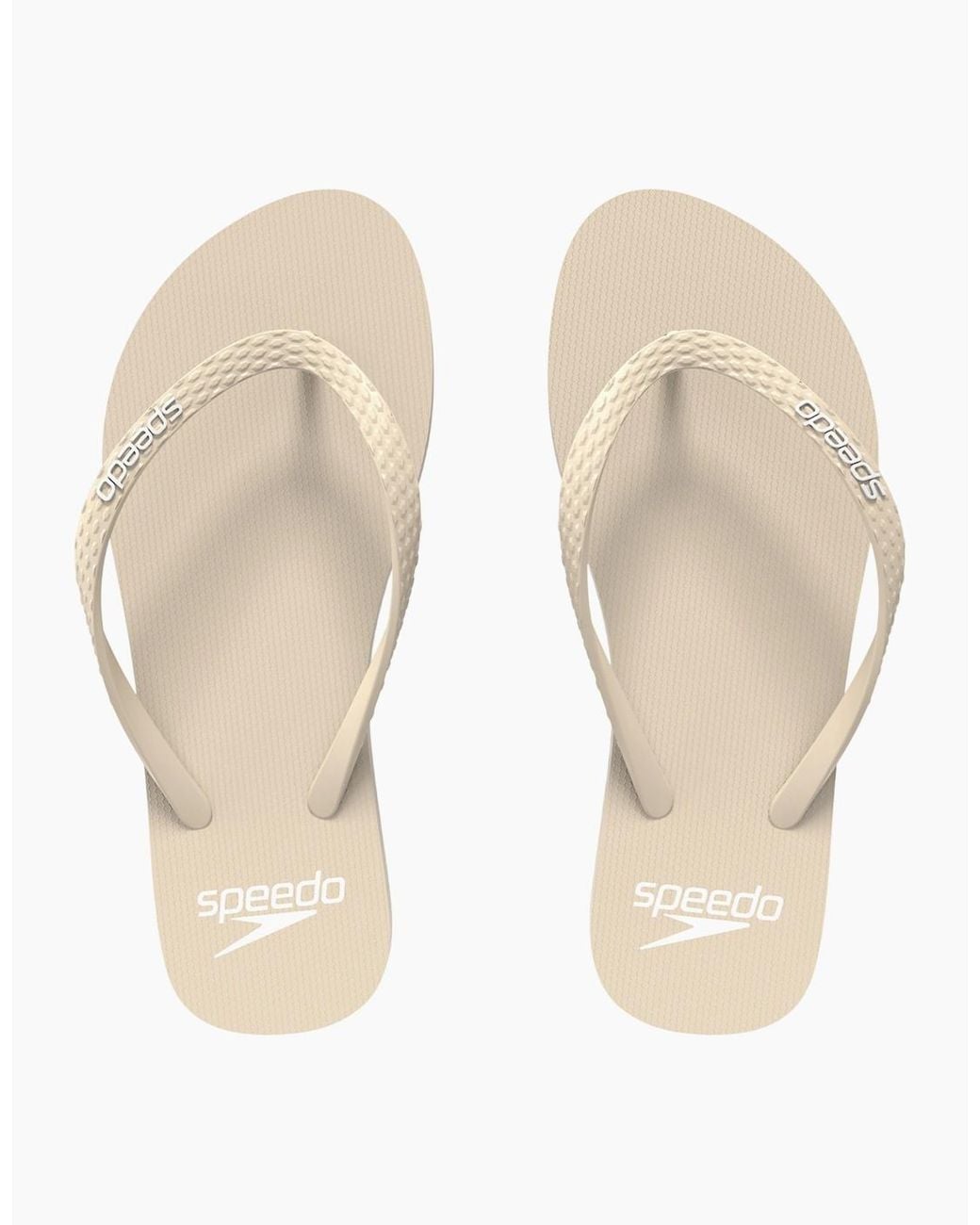 Speedo Natural Ladies Logo Flip Flops