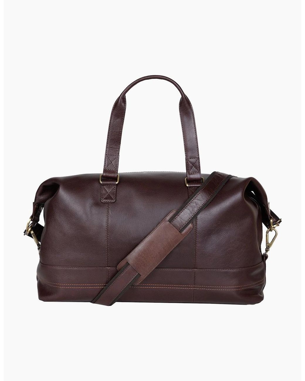 Lakeland Leather Brown Keswick Holdall