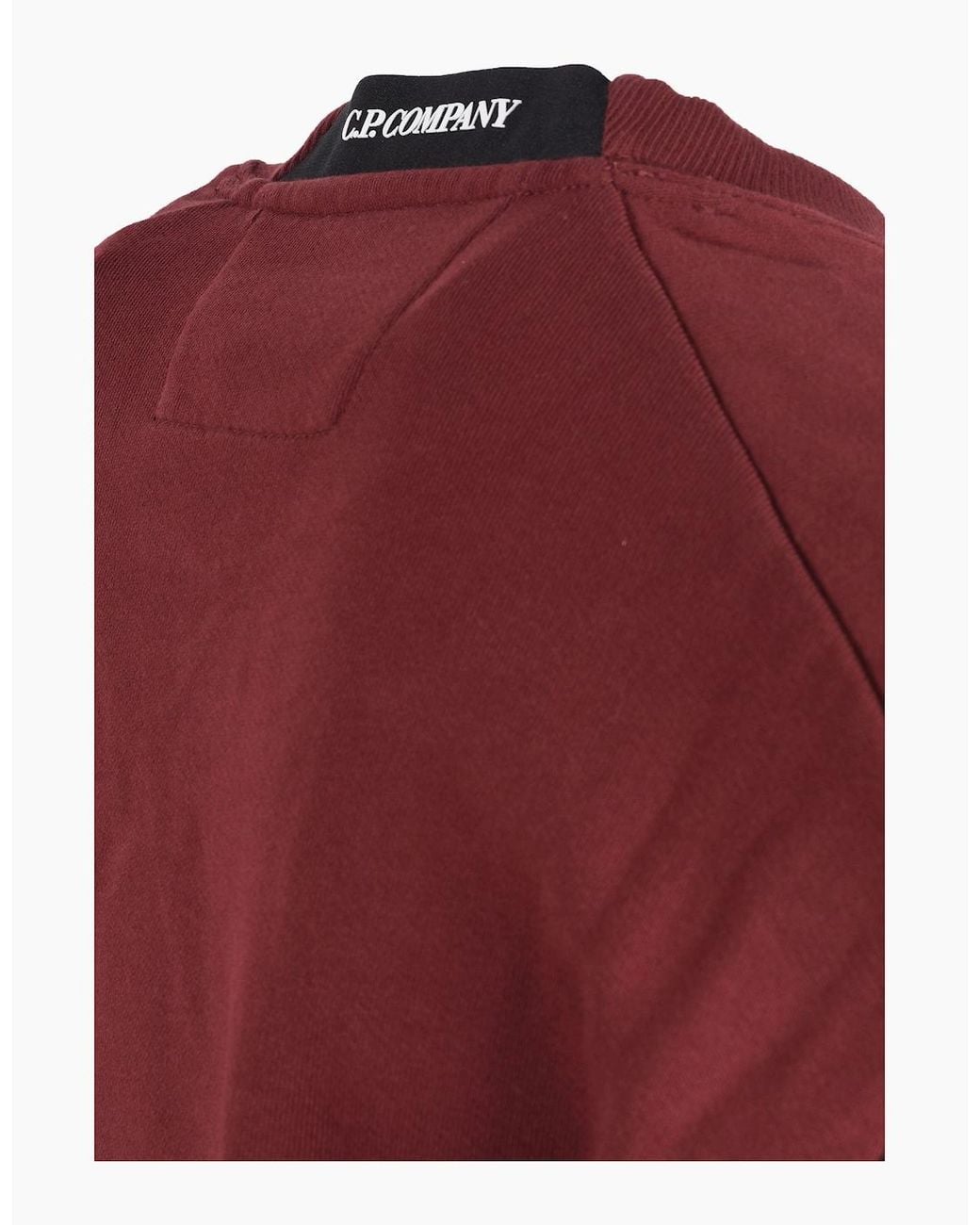 C P Company Red Diagonal Raised Sweatshirt Andorra for men