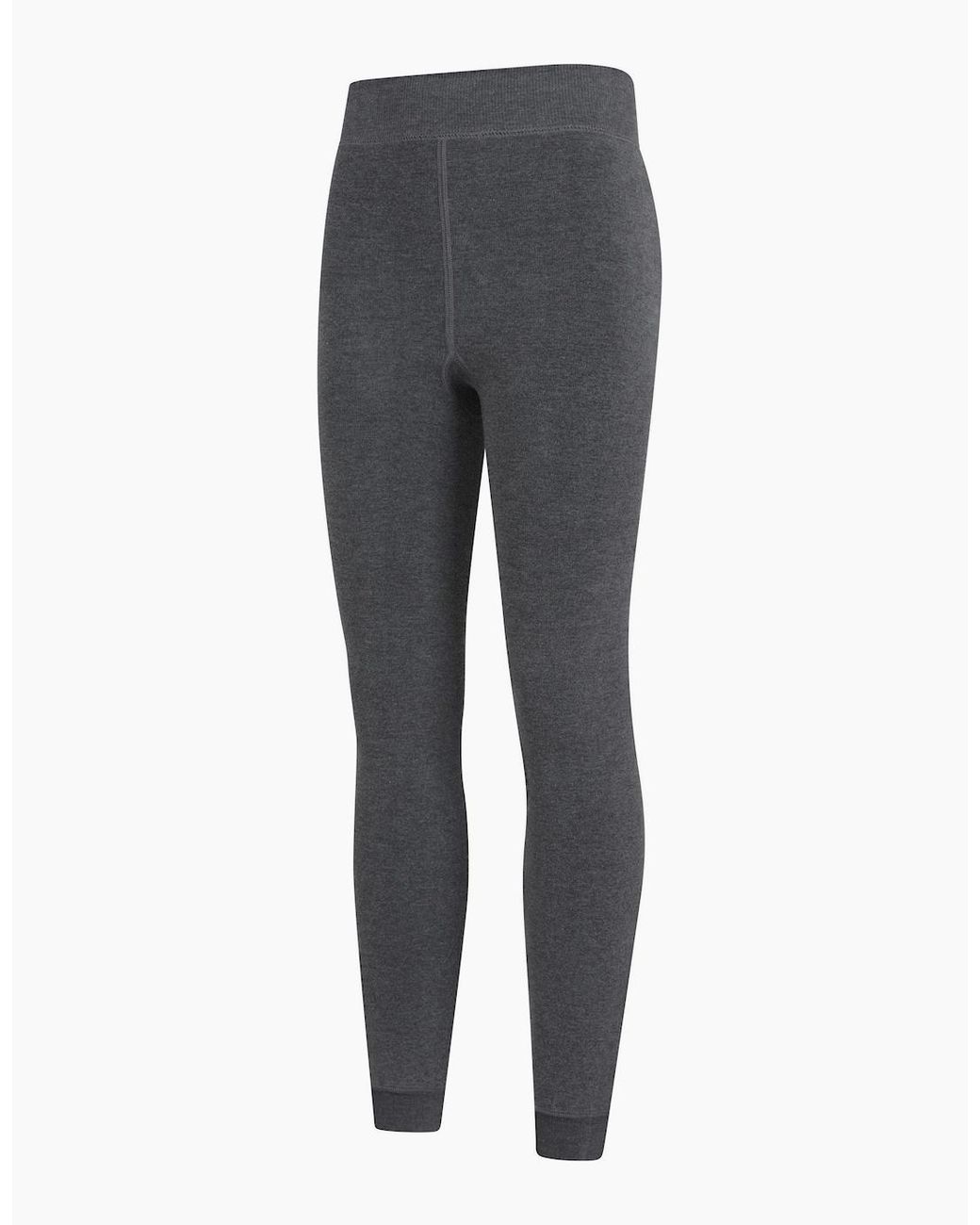 Mountain Warehouse Gray Ladies Fleece Lined Thermal Leggings (Pack Of 2)