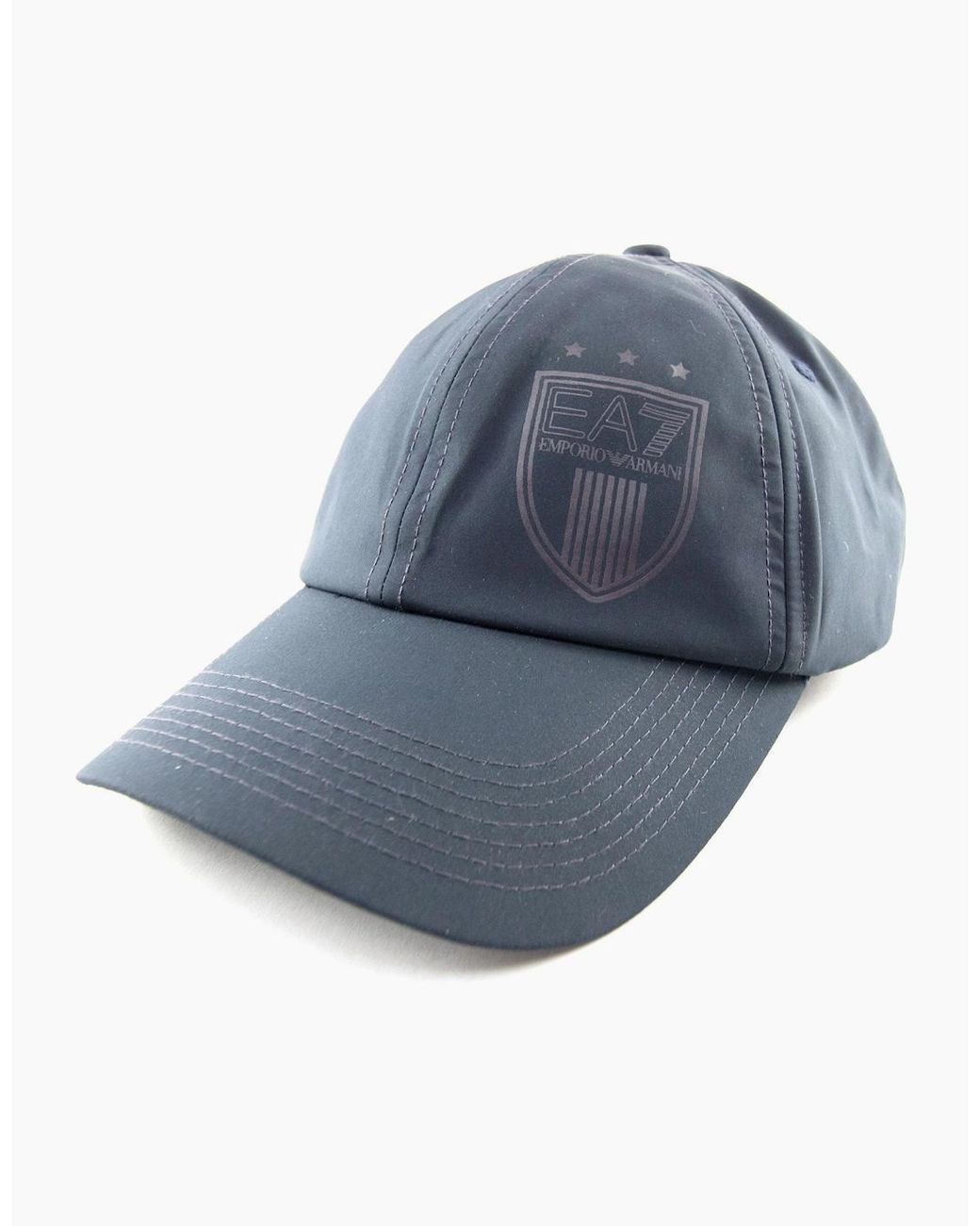 EA7 Blue Soccer M Baseball Cap Darkslate for men