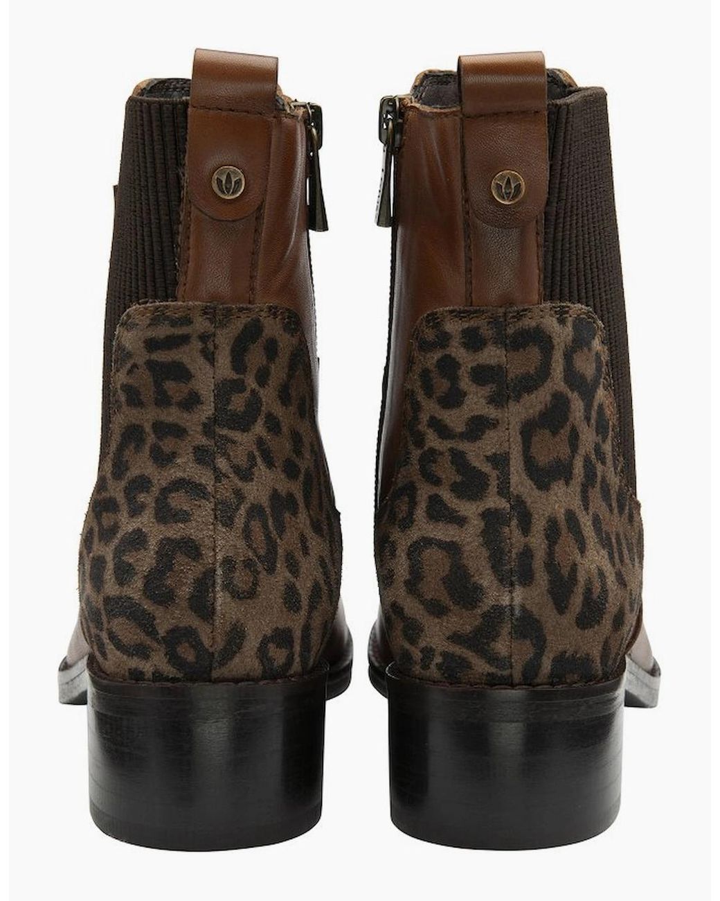 Lotus Brown Lindley Ankle Boots