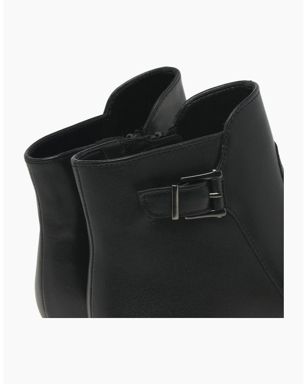 Gabor Black Bolan Ankle Boots