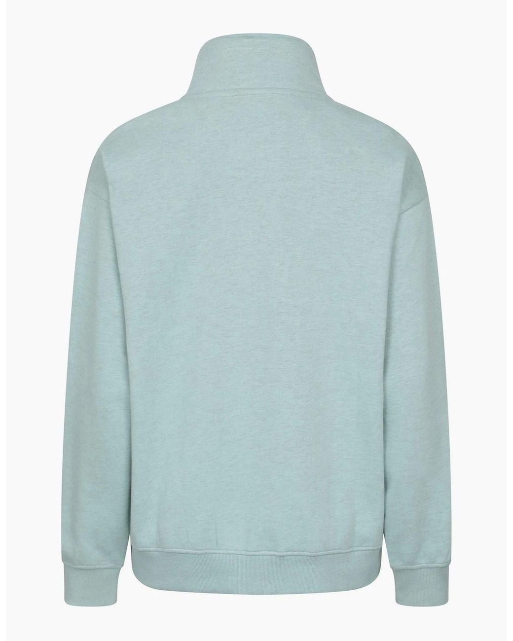 Mountain Warehouse Blue Zip Neck Relaxed Fit Sweatshirt