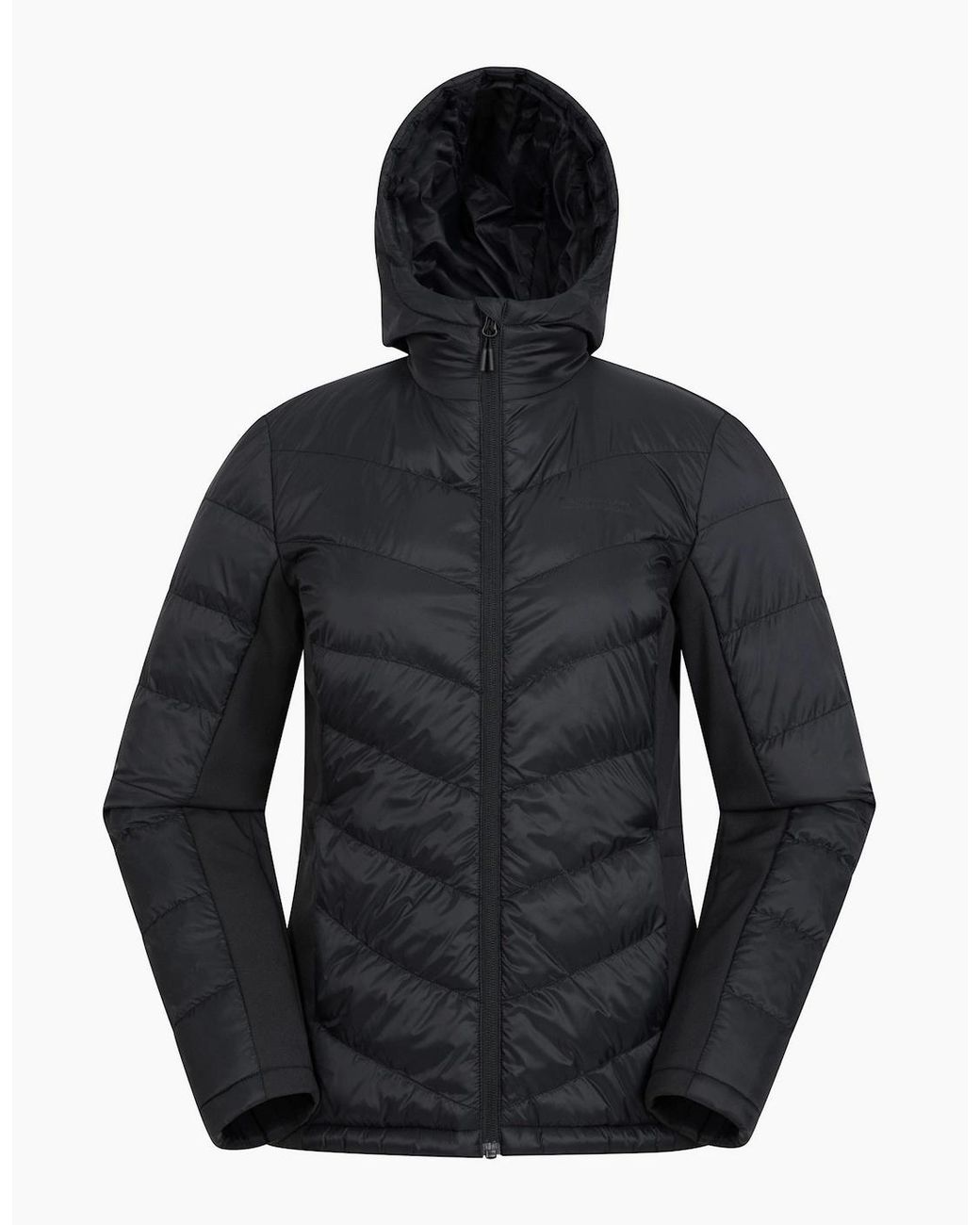 Mountain Warehouse Blue Ladies Turbine Padded Soft Shell Jacket