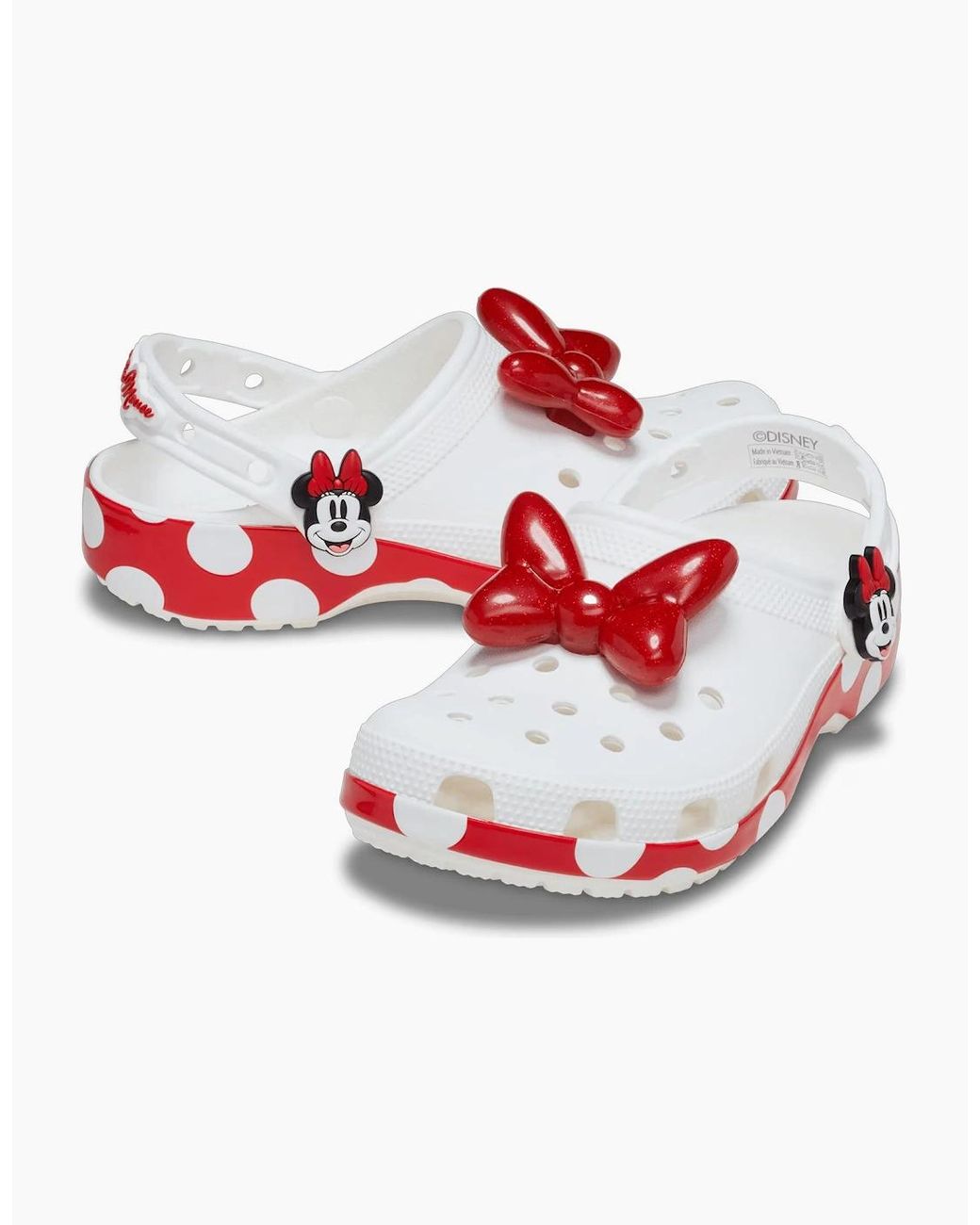 CROCSTM Red 212717 Minnie Mouse Disney Clogs