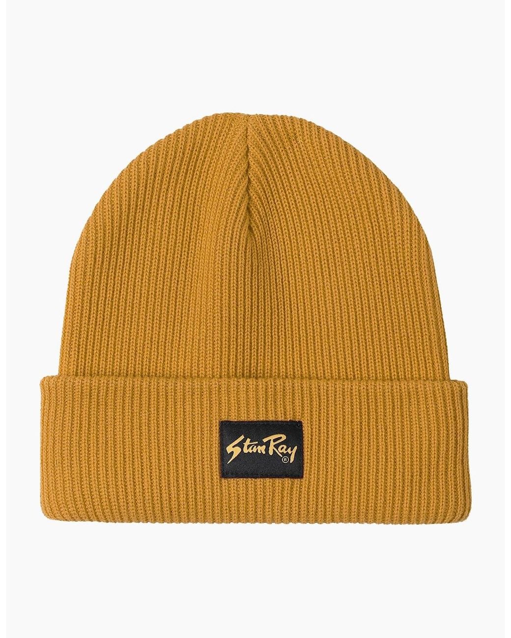 Stan Ray Yellow Fold Cuff Beanie