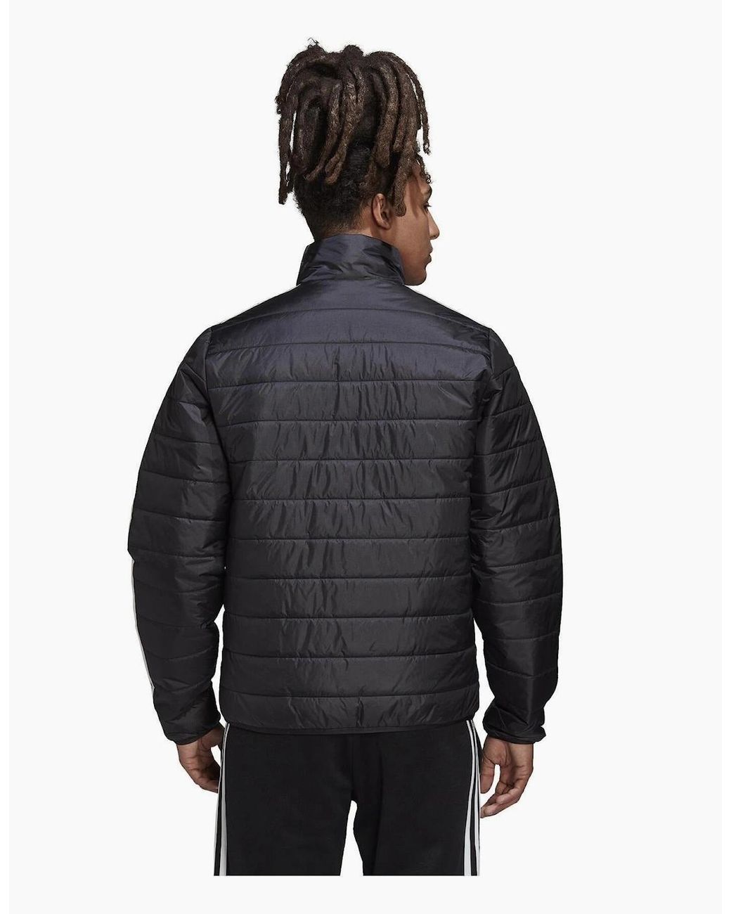 Adidas Black Originals Stand Up Collar Jacket for men