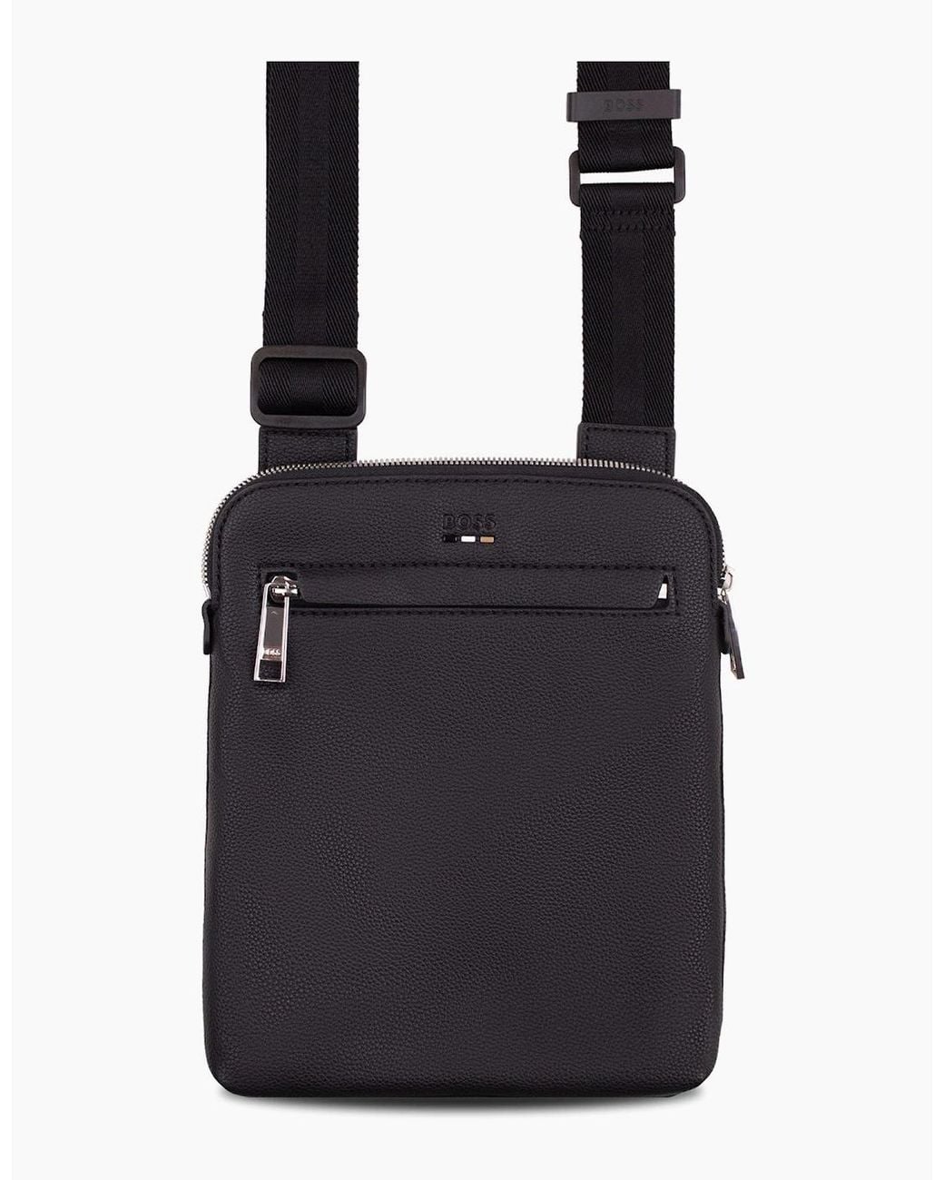 Boss Black Ray S Zip Crossbody Bag 001 for men