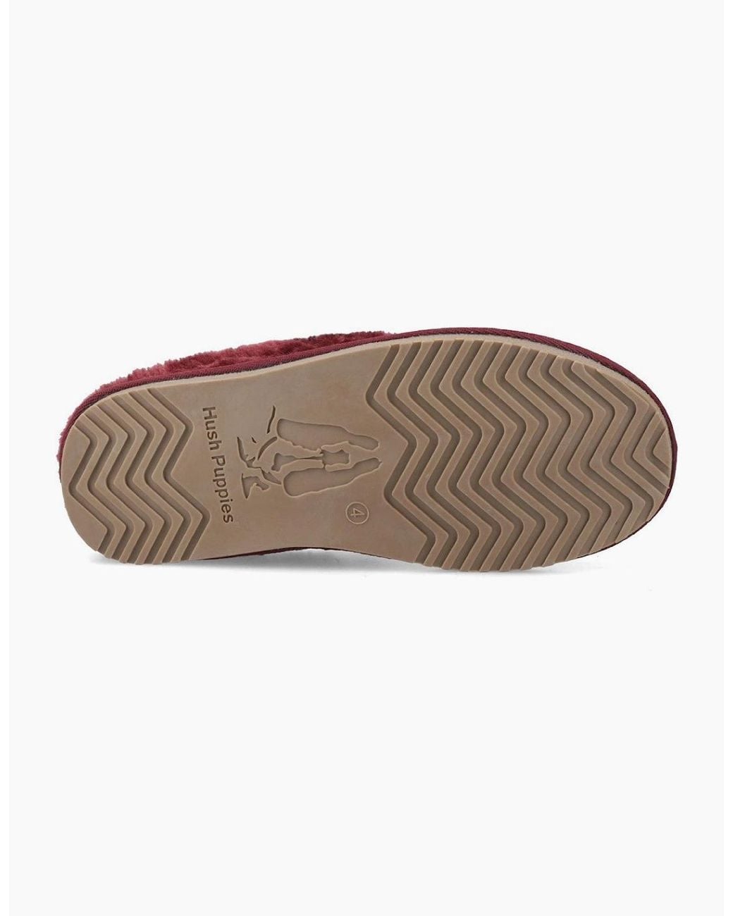 Hush Puppies Red Amara Mules Wine