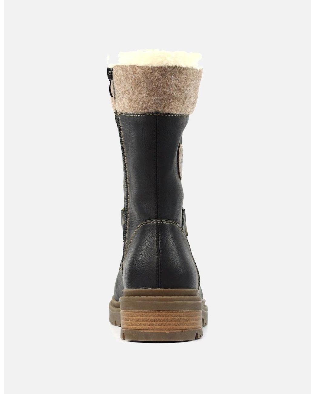 Lunar Black Cambridge Boots