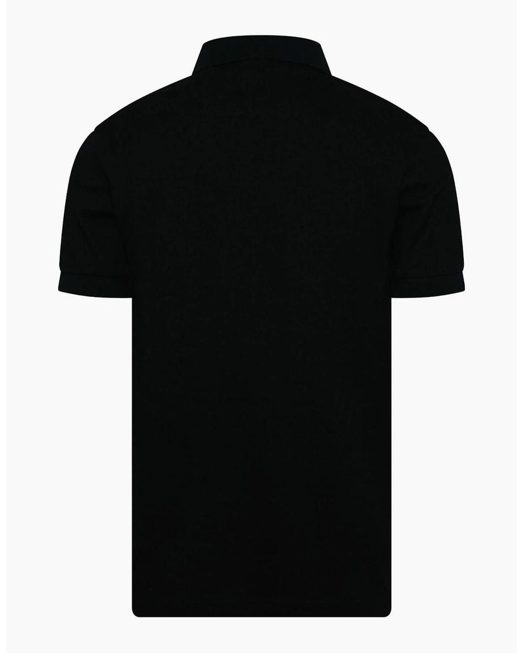 Boss Black Wordmark Collared Neck Short Sleeve Polo Shirt for men