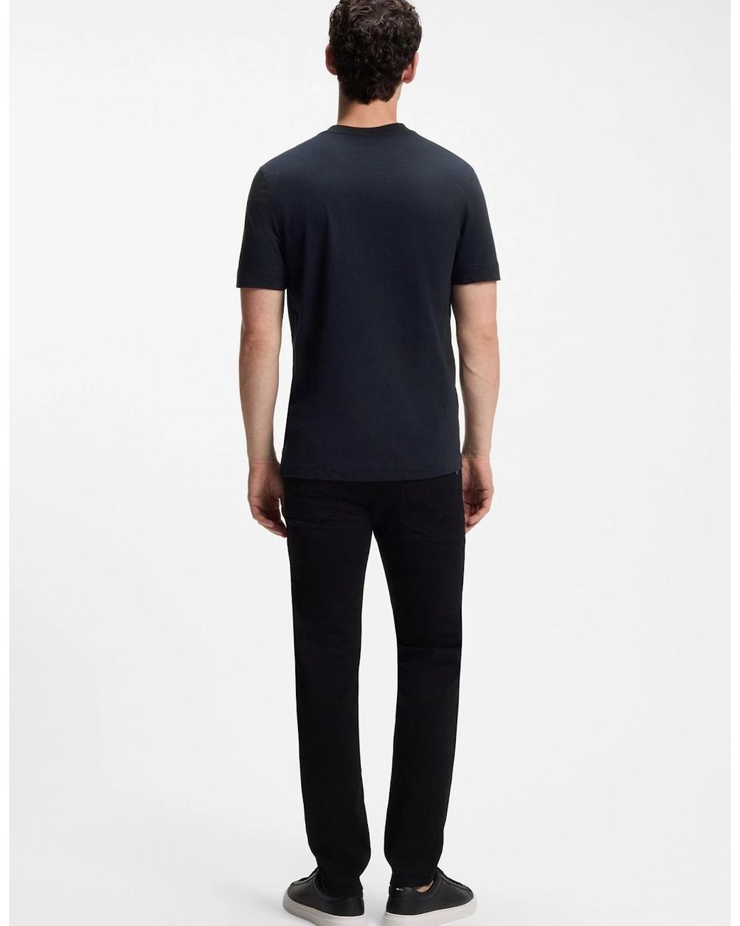 Boss Blue Boss Thompson 01 T-Shirt S2-26 404 Dk for men