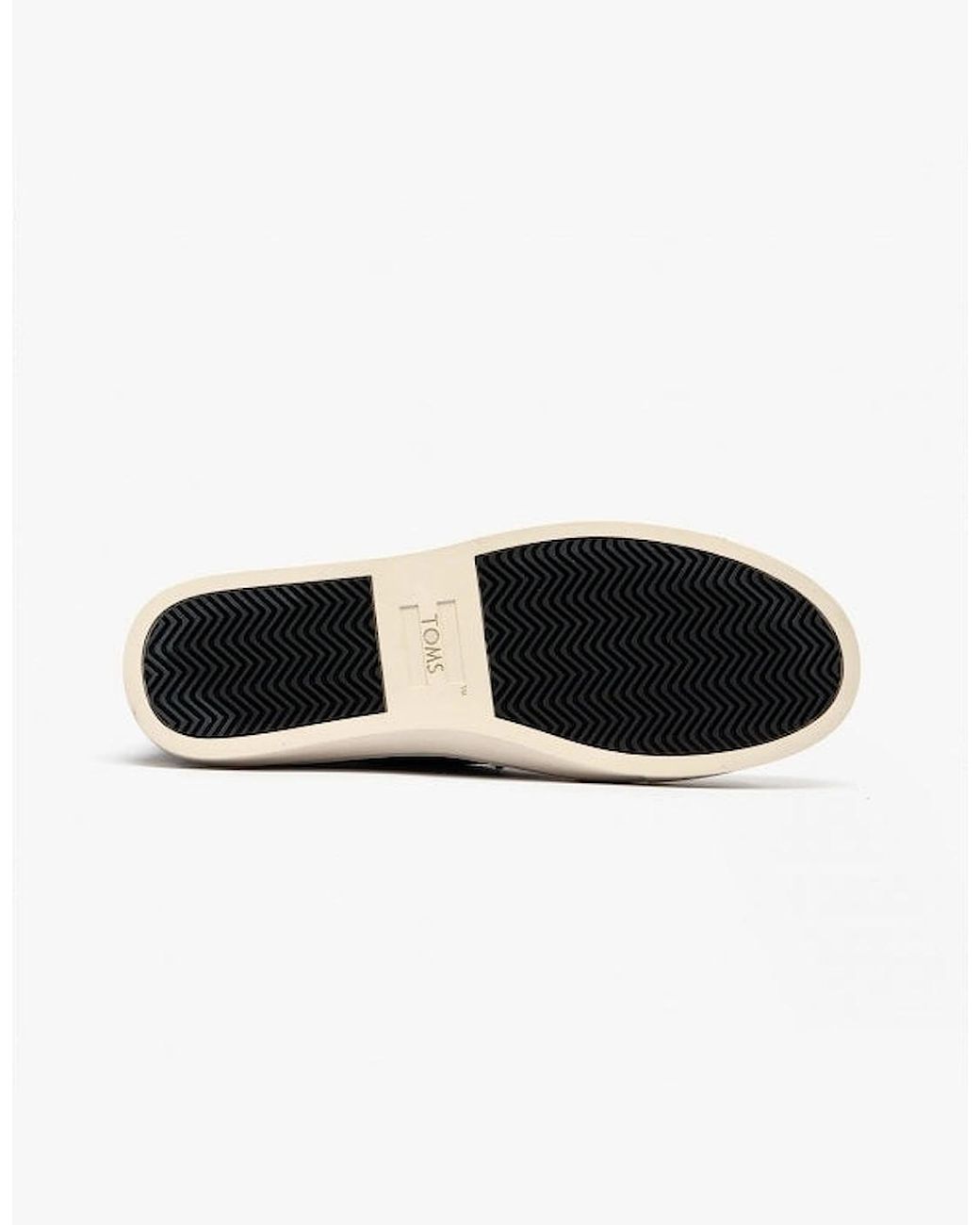 TOMS Black Paxton Leather Slip On