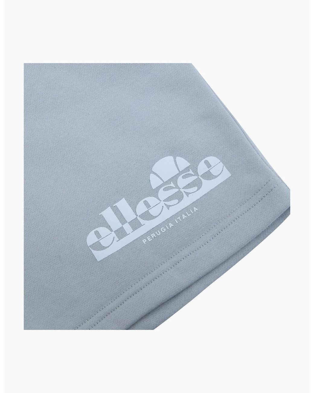 Ellesse Blue Fleece Jogger Shorts for men
