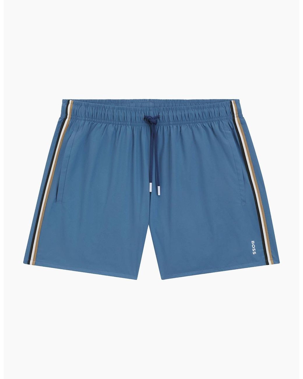 Boss Blue Iconic Swimshorts for men