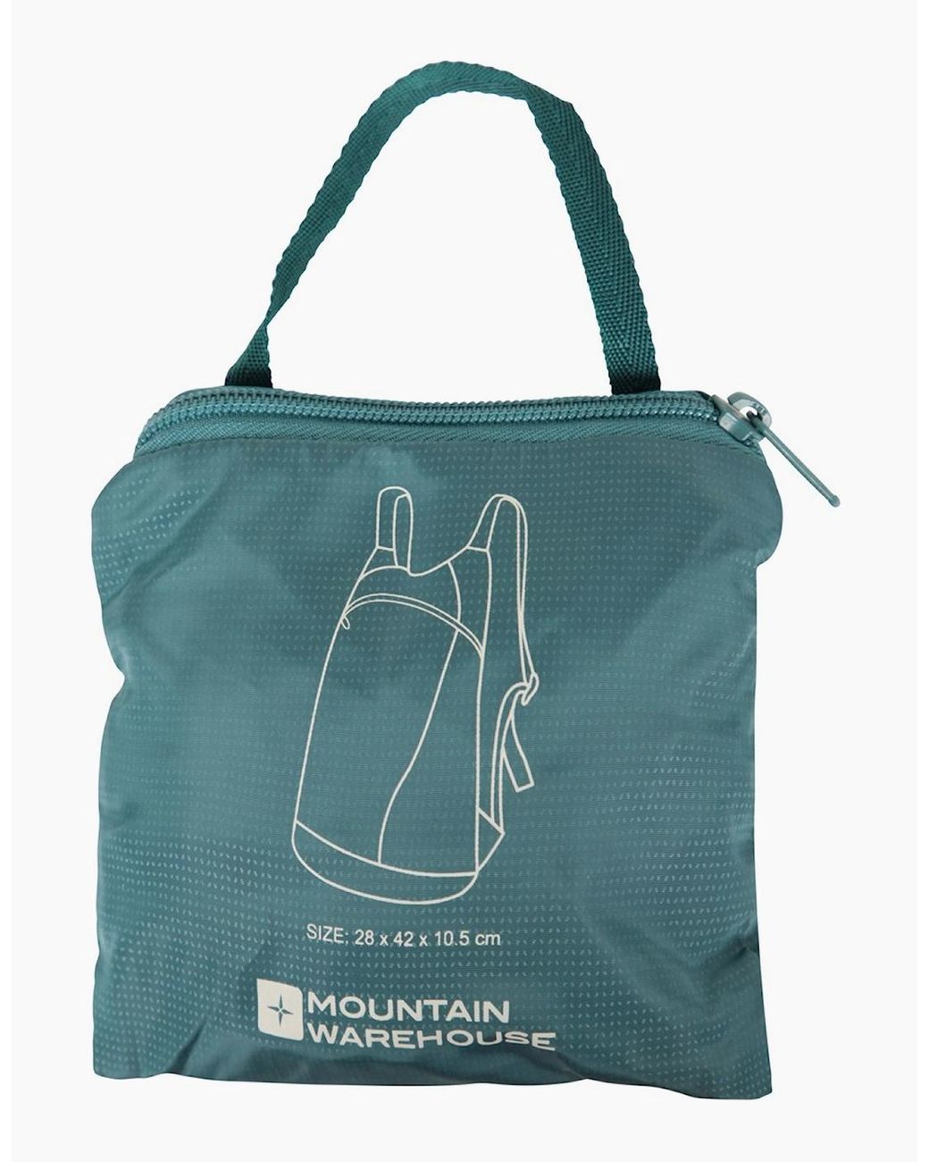 Mountain Warehouse Green Packaway Backpack