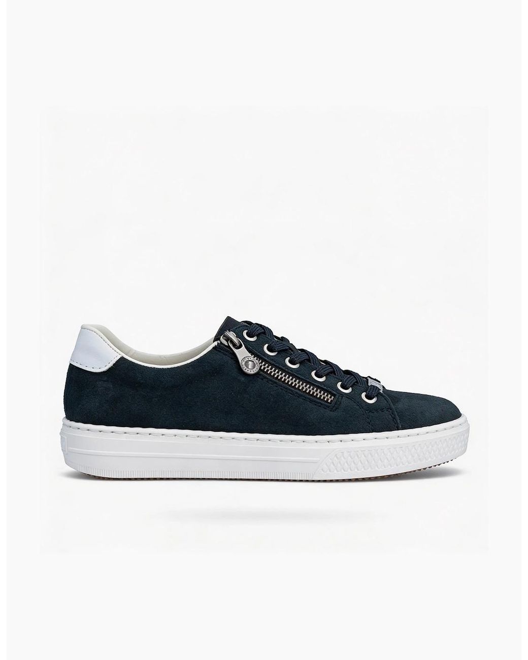 Rieker Blue Enya Court Trainers