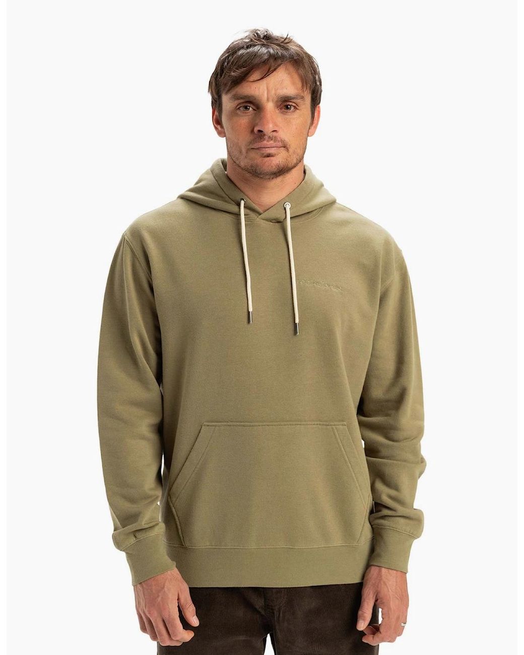 Quiksilver Green Salt Water Hood Hoodie for men