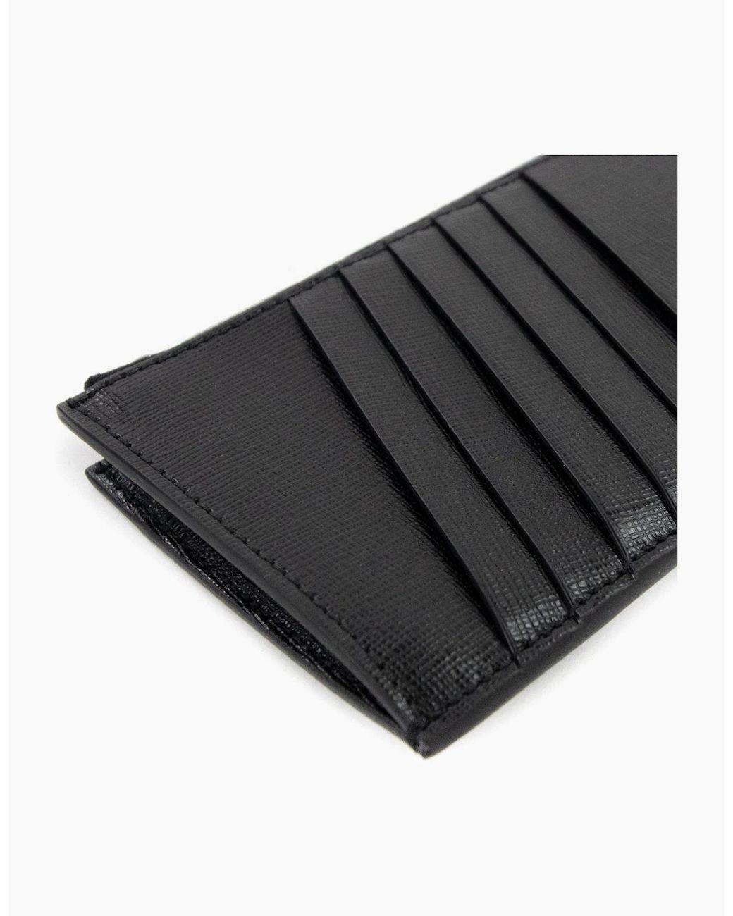 Off-White c/o Virgil Abloh Black Off Binder Card Case for men