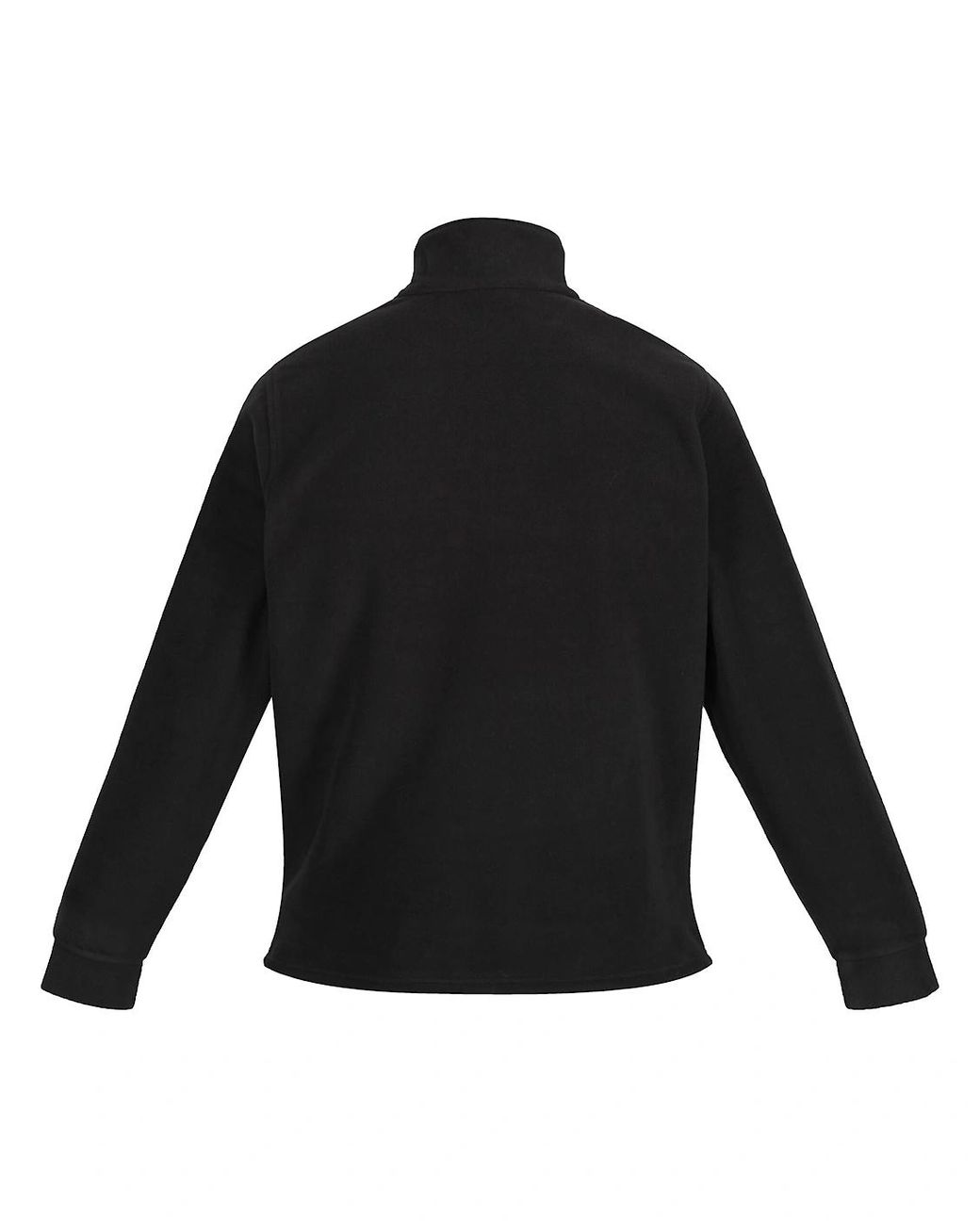 Regatta Black Thor Overhead Half Zip Anti-Pill Fleece Top (170 Gsm) for men
