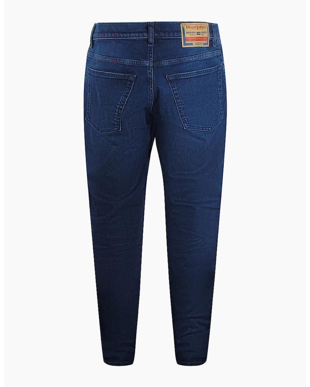 DIESEL Blue 2023 D-Finitive Dark Denim Pants for men