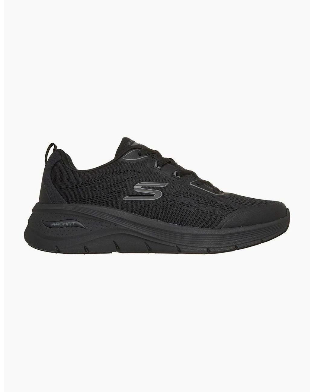Skechers Black Arch Fit 3.0 Prawsper Trainers for men