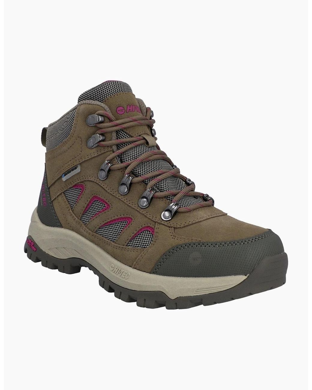 Hi-tec Brown Bandera Expedition Leather Hiking Boots
