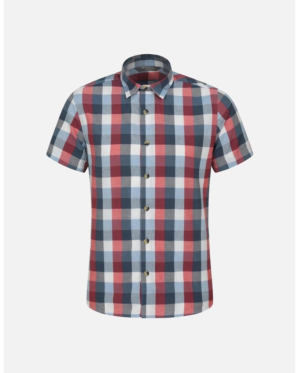 Mountain Warehouse Blue Weekender Shirt for men