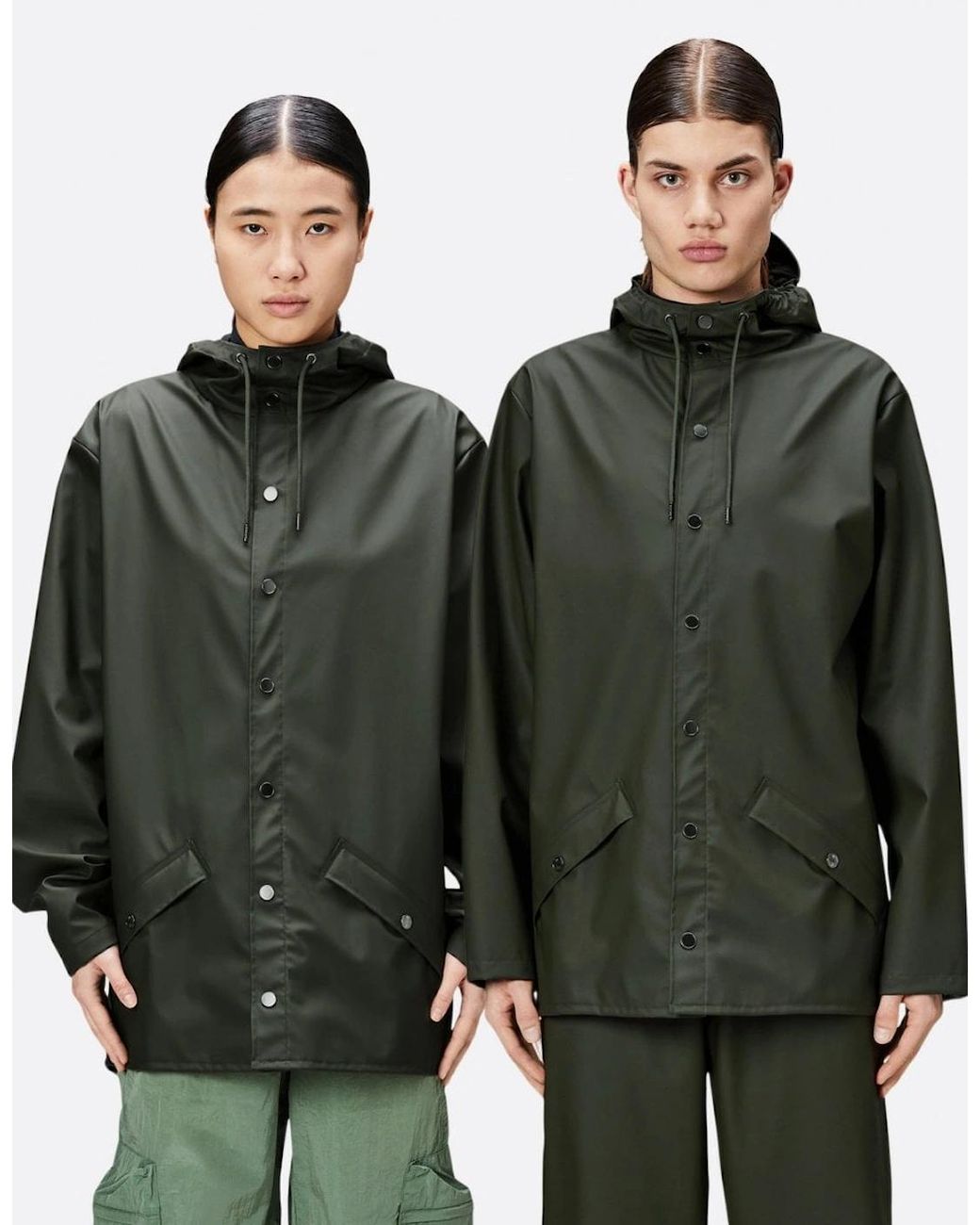 Rains Black Jacket