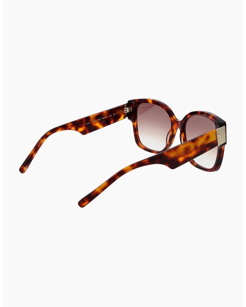Ted Baker Brown Sunglasses Tb1767 100 56