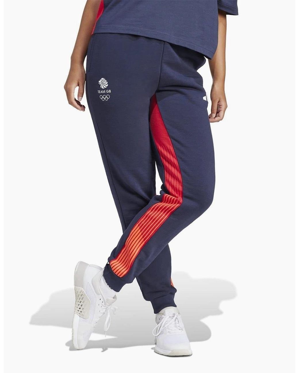 Adidas Blue Team Gb Dance Cargo Joggers