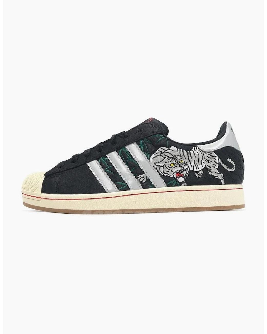 Adidas Black Originals Superstar Ii Tokyo Sukajan Sneakers