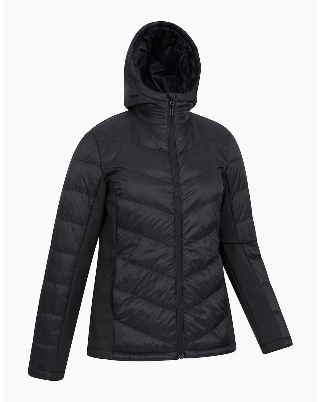 Mountain Warehouse Blue Ladies Turbine Padded Soft Shell Jacket
